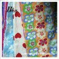 Printed Pattern and Carded Yarn Type flannel fabric printing